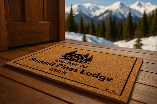 Personalized HostMat™ – Alpine Getaway