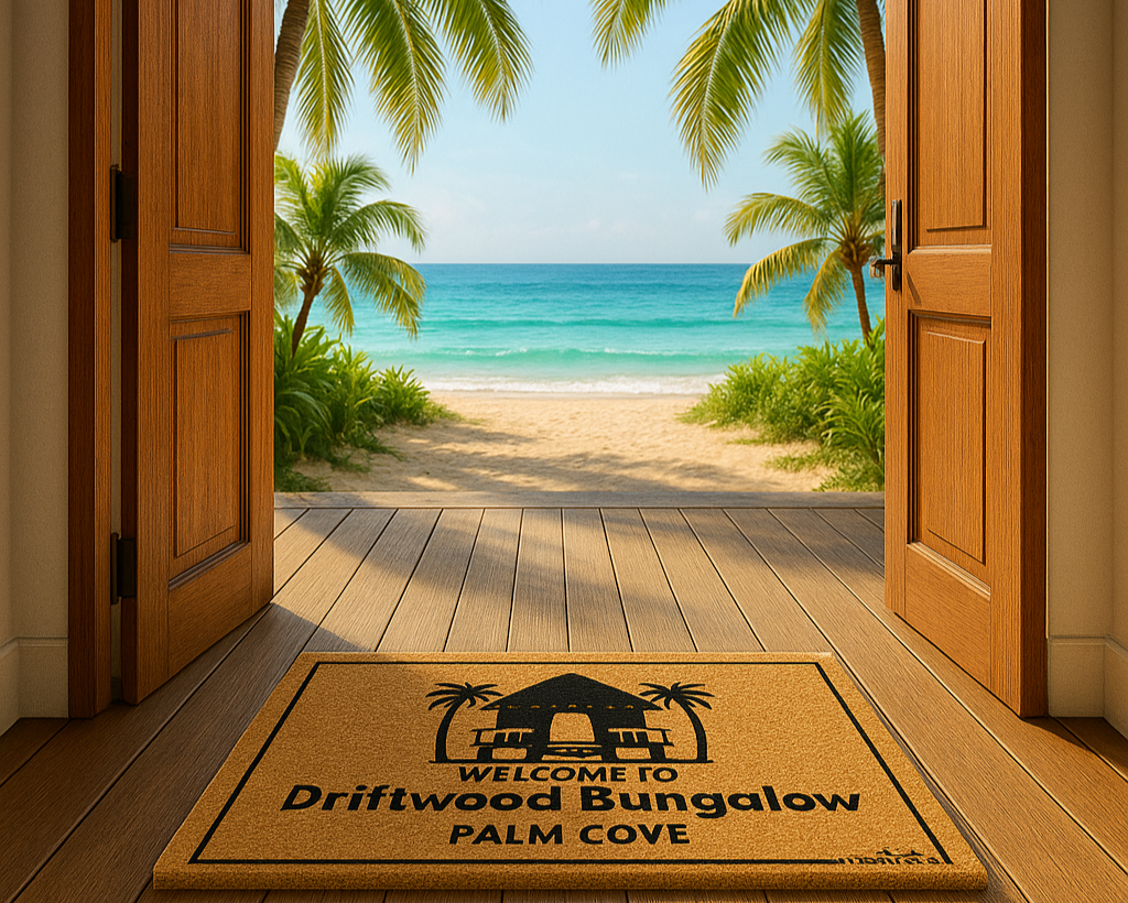 Personalized HostMat™ – Bungalow Bliss