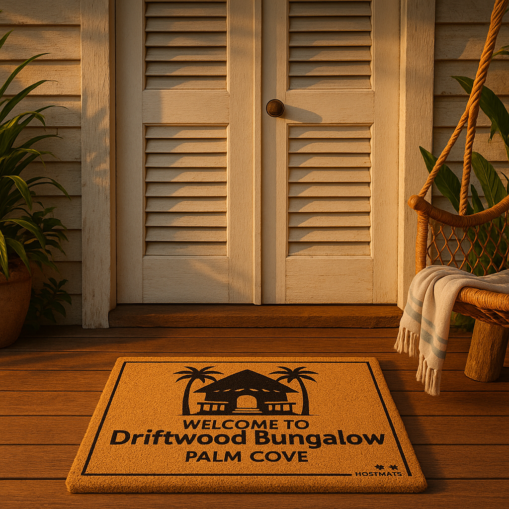 Personalized HostMat™ – Bungalow Bliss