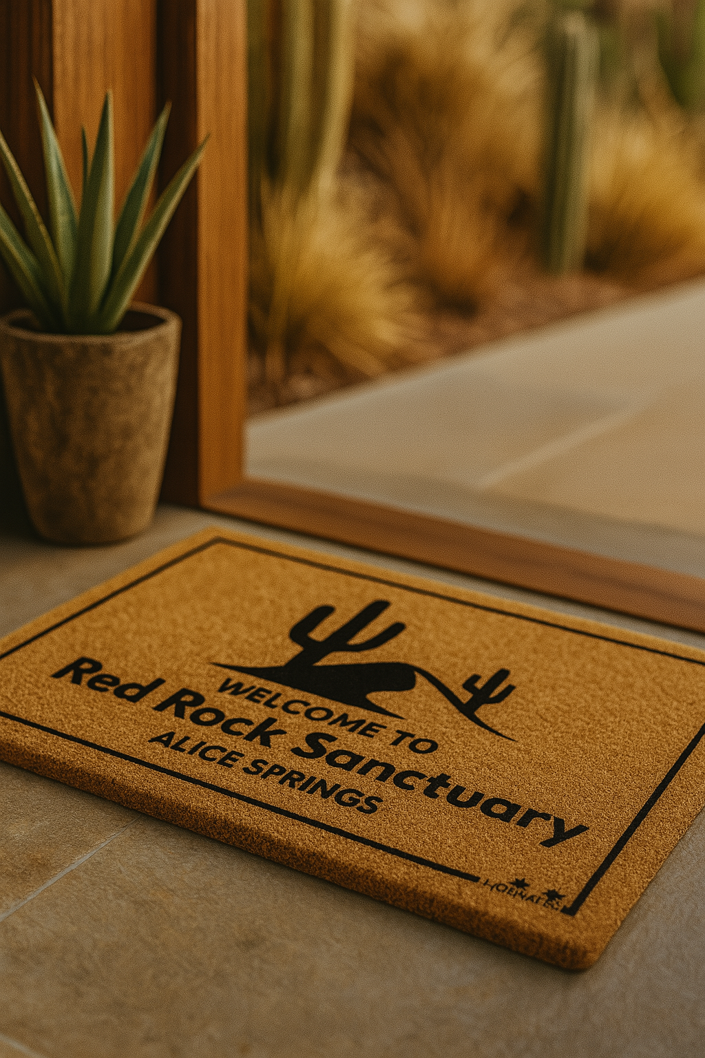 Personalized HostMat™ – Desert Retreat