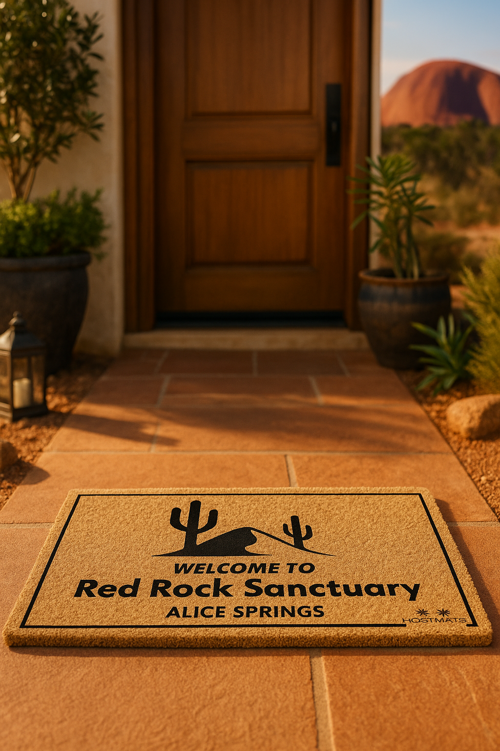 Personalized HostMat™ – Desert Retreat