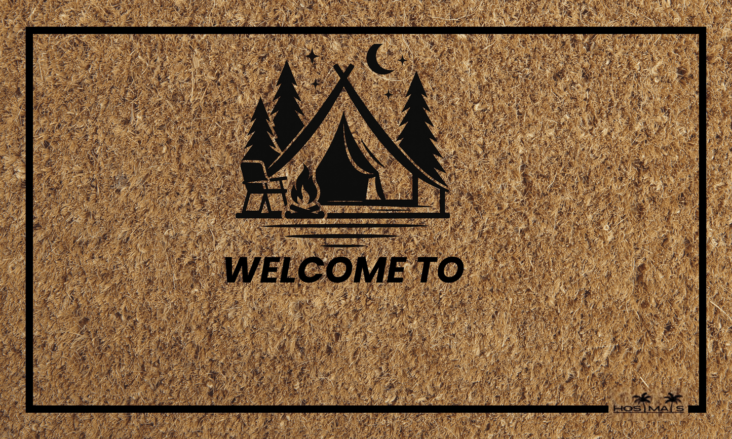 Personalized HostMat™ – Glamping Retreat