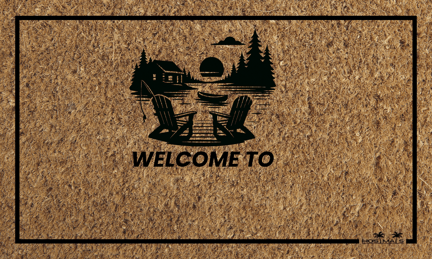 Personalized HostMat™ – Lakefront Stay