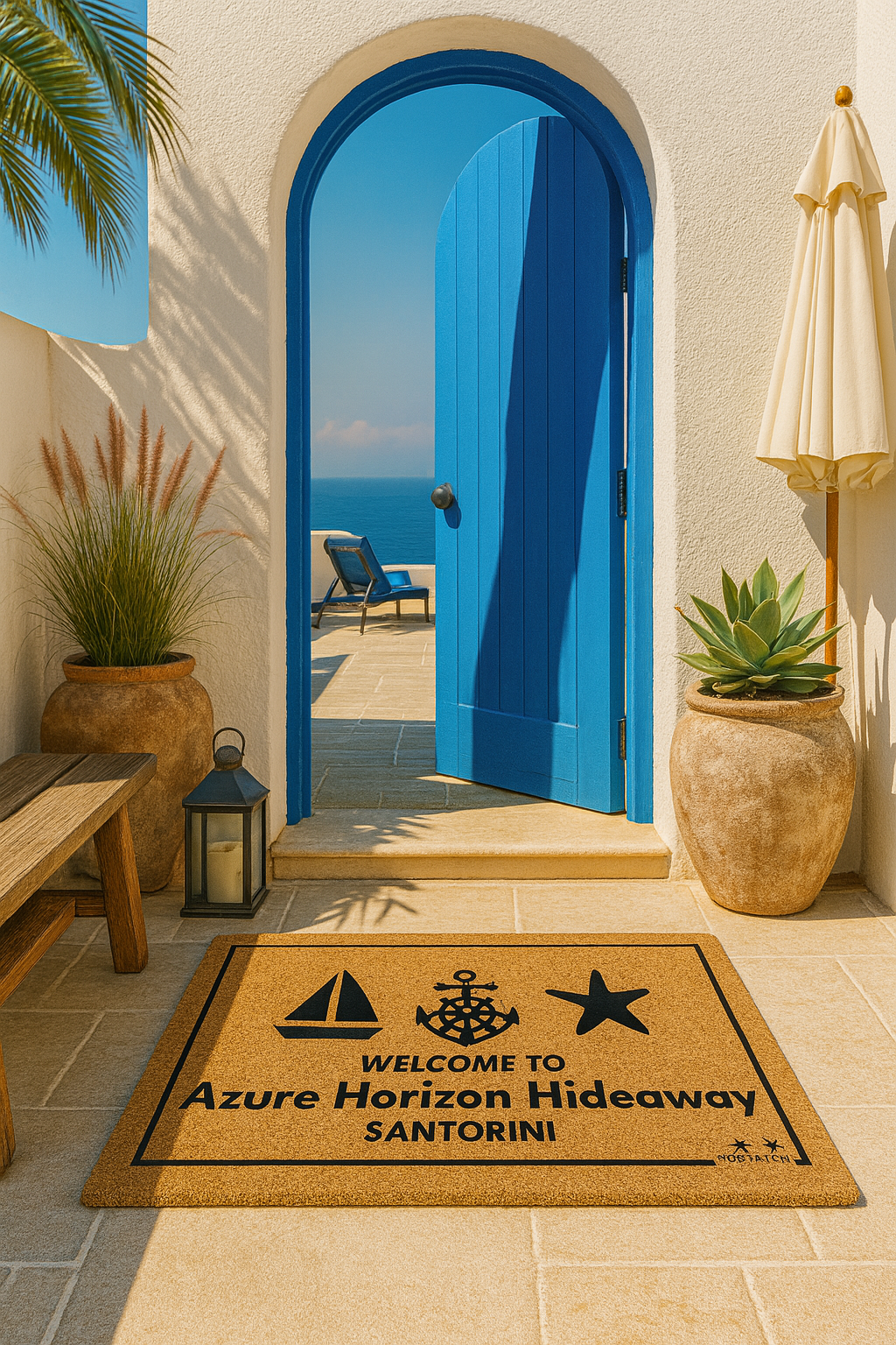 Personalized HostMat™ – Nautical Getaway