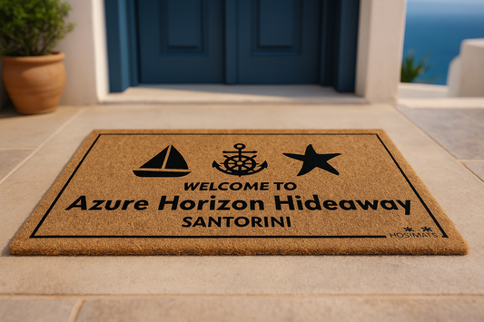 Personalized HostMat™ – Nautical Getaway