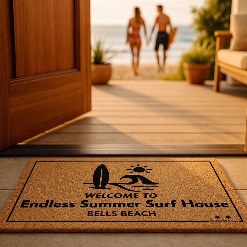 Personalized HostMat™ – Surf Retreat