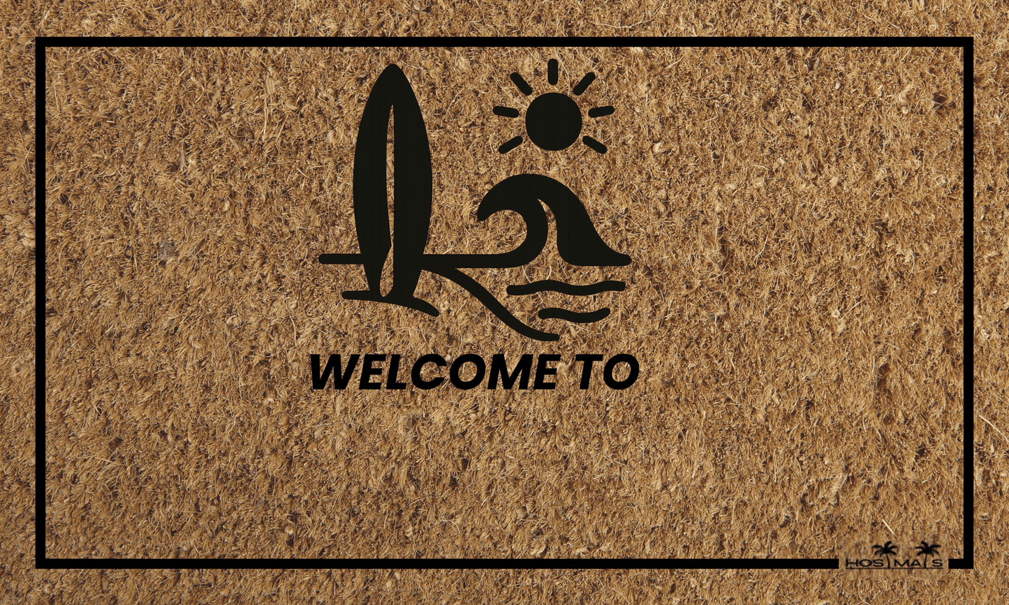 Personalized HostMat™ – Surf Retreat