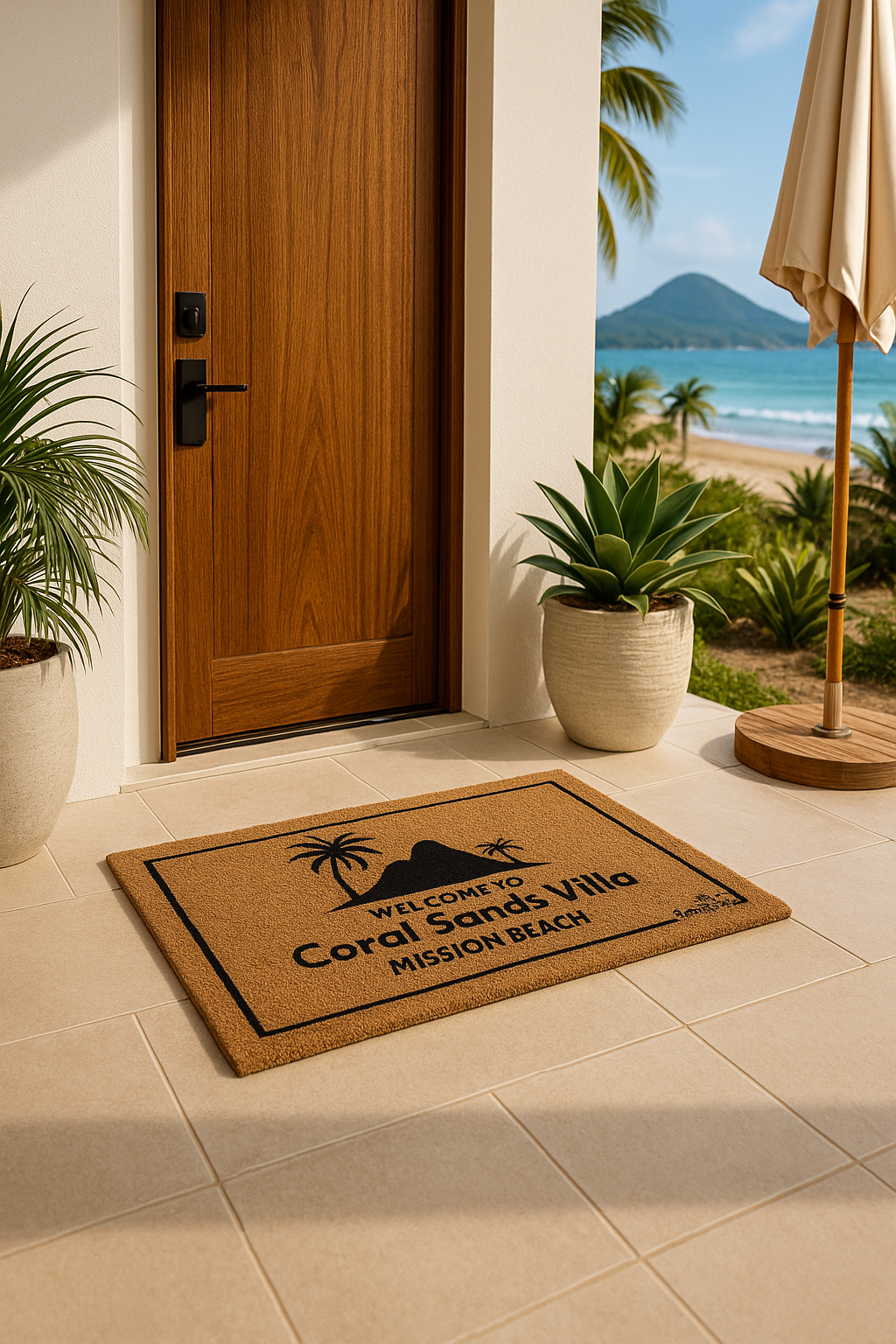 Personalized HostMat™ – Tropical Escape