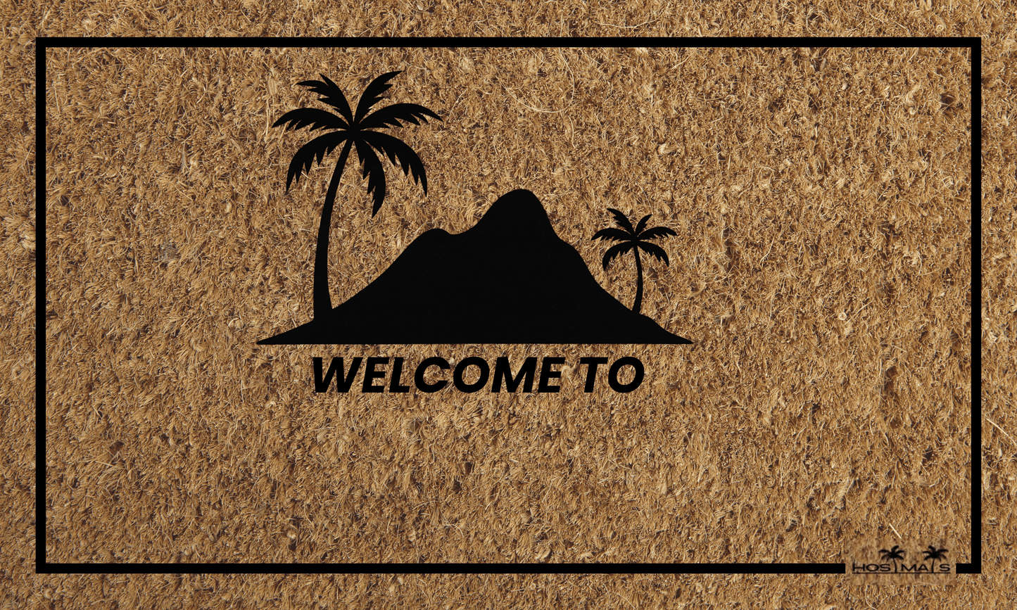 Personalized HostMat™ – Tropical Escape