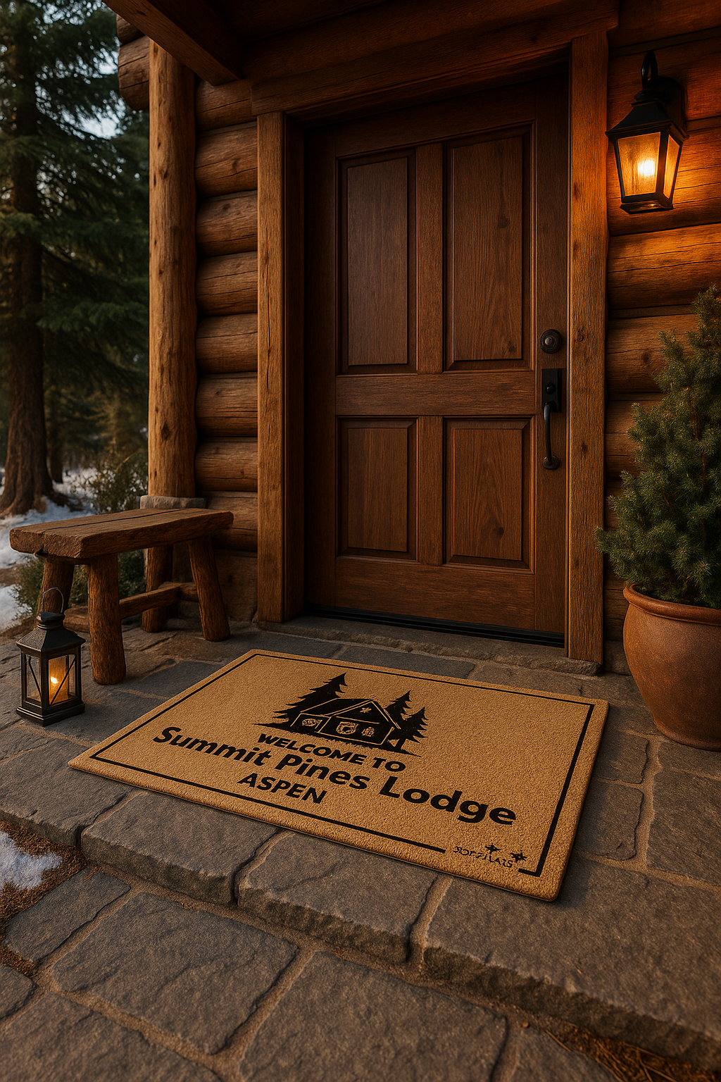 Personalized HostMat™ – Mountain Hideaway