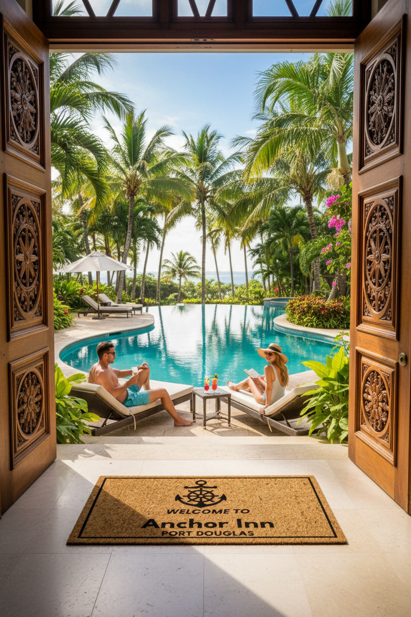 Personalized HostMat™ – Anchor Inn Welcome Mat