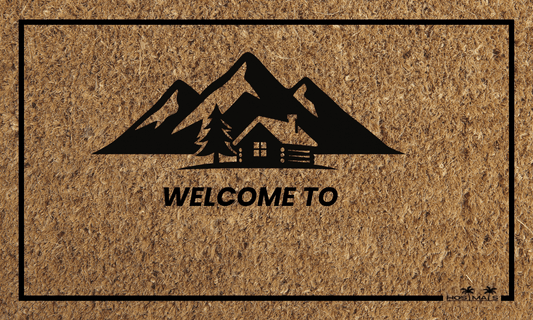 Personalized HostMat™ – Alpine Getaway