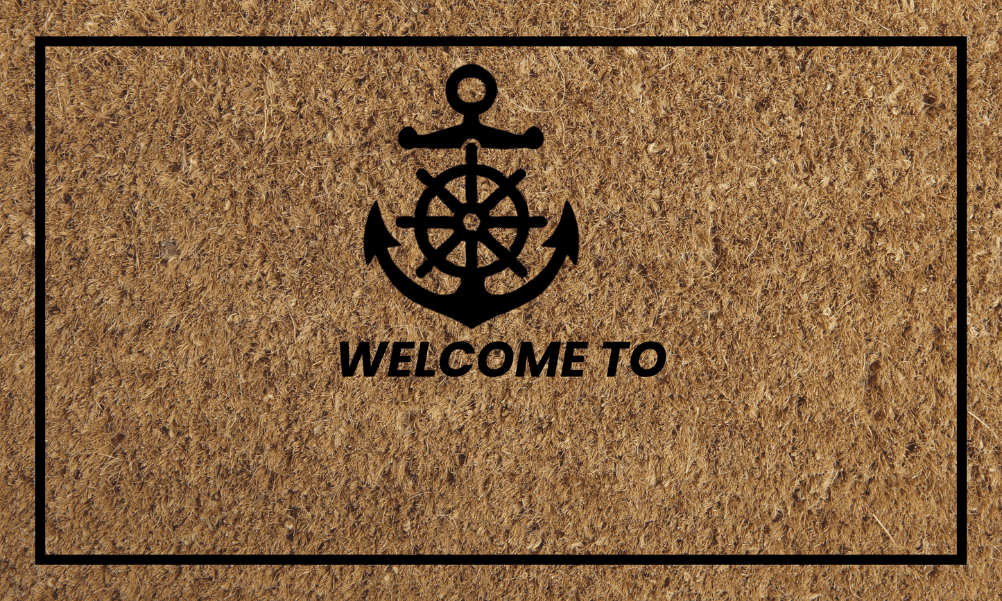 Personalized HostMat™ – Anchor Inn Welcome Mat