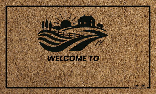 Personalized HostMat™ – Country Getaway
