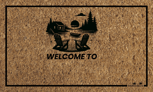 Personalized HostMat™ – Lakefront Stay