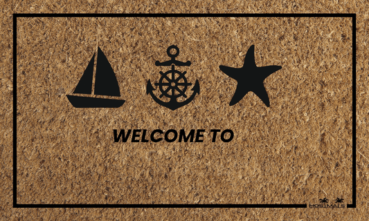 Personalized HostMat™ – Nautical Getaway